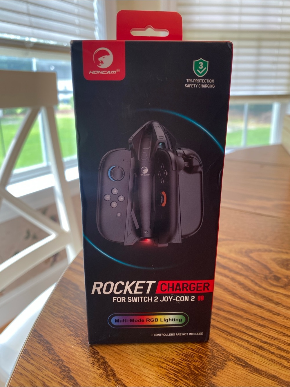 Rocket Charger for Switch 2 Joy-Con - Black